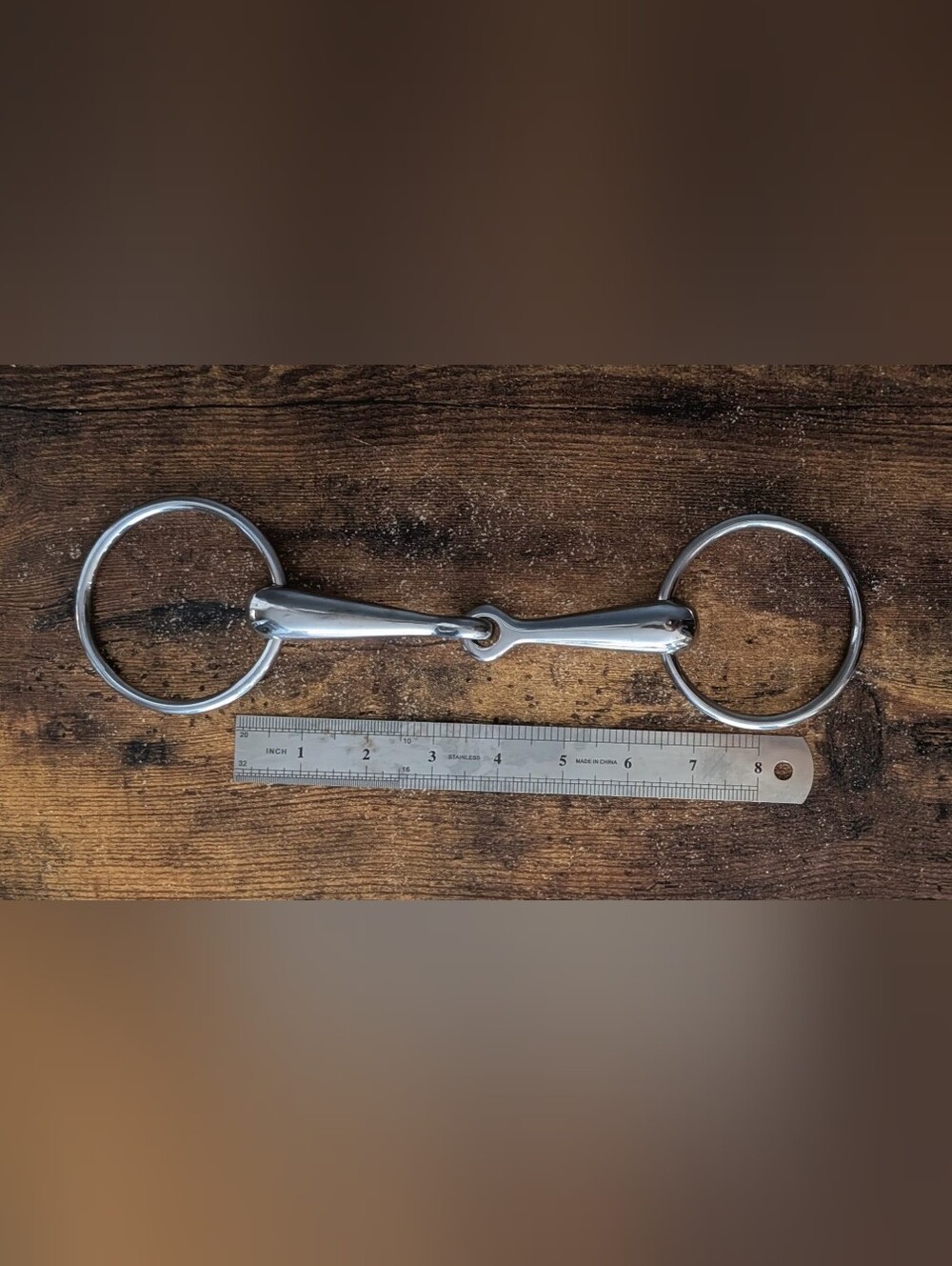 Stainless Steel Loose Ring Snaffle Bit